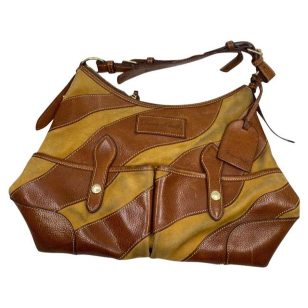 Dooney & Bourke Brown and Tan Tote